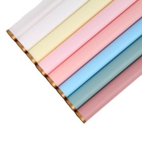 Phnom Penh Jelly Film Bouquet Wrapping Paper Bag Flower Paper Packaging Material Waterproof Opp Flower Flower Wrapping Paper (Option: Random-One size)