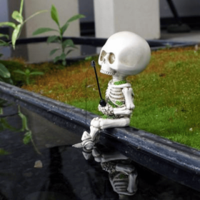 Small Decorative Resin Pond Garden Bonsai Landscape Ornaments (Option: 1PC)