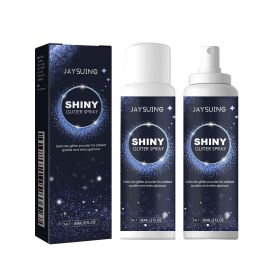 Brightening Glitter Spray Collarbone Hair Halloween Party Nightclub Dress Film Highlighter Spray Powder (Option: 1PC)